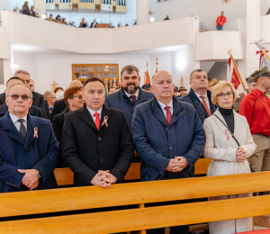 Gmina Grybów uczciła 107. rocznicę odzyskania przez Polskę Niepodległości