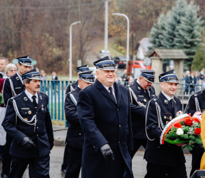 Gmina Grybów uczciła 107. rocznicę odzyskania przez Polskę Niepodległości