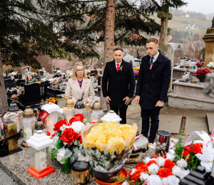 Gmina Grybów uczciła 107. rocznicę odzyskania przez Polskę Niepodległości