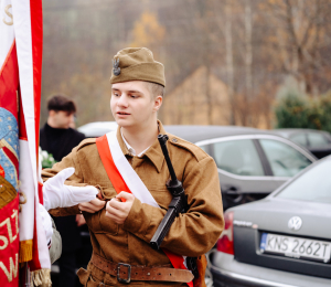 Gmina Grybów uczciła 107. rocznicę odzyskania przez Polskę Niepodległości
