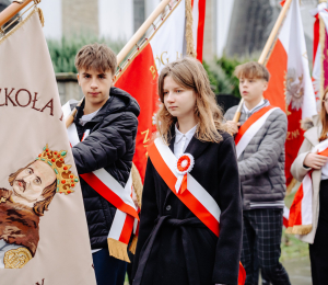 Gmina Grybów uczciła 107. rocznicę odzyskania przez Polskę Niepodległości