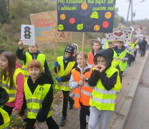 Siołkowa świeci przykładem – podsumowanie projektu „Odblaskowa Szkoła”