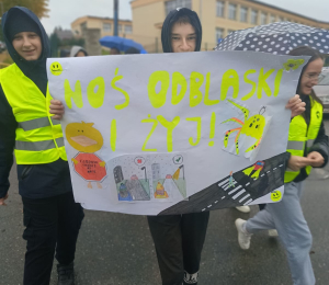 Siołkowa świeci przykładem – podsumowanie projektu „Odblaskowa Szkoła”