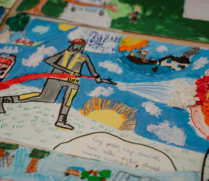 122 prace, wielu laureatów – rozstrzygnięto strażacki konkurs plastyczny