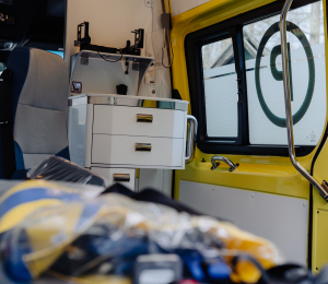 Do podstacji Sądeckiego Pogotowia Ratunkowego w Grybowie trafił nowoczesny ambulans.