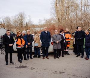 Do podstacji Sądeckiego Pogotowia Ratunkowego w Grybowie trafił nowoczesny ambulans.