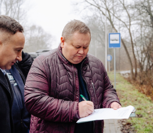 Droga Nowy Sącz–Florynka z nowym oświetleniem