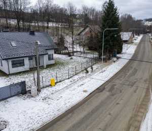 638 metrów bezpieczeństwa dla pieszych – nowy chodnik w Krużlowej Niżnej gotowy!