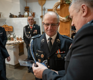 Uroczyste posiedzenie Zarządu Oddziału Miejsko-Gminnego ZOSP RP w Grybowie