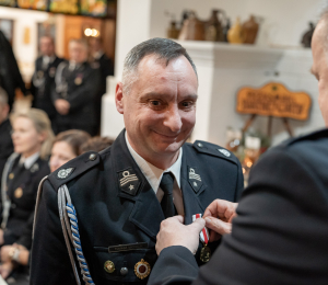 Uroczyste posiedzenie Zarządu Oddziału Miejsko-Gminnego ZOSP RP w Grybowie