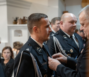 Uroczyste posiedzenie Zarządu Oddziału Miejsko-Gminnego ZOSP RP w Grybowie