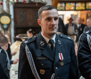 Uroczyste posiedzenie Zarządu Oddziału Miejsko-Gminnego ZOSP RP w Grybowie