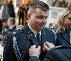 Uroczyste posiedzenie Zarządu Oddziału Miejsko-Gminnego ZOSP RP w Grybowie