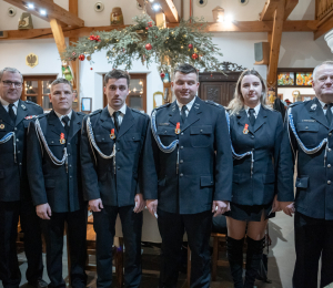 Uroczyste posiedzenie Zarządu Oddziału Miejsko-Gminnego ZOSP RP w Grybowie