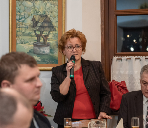 Uroczyste posiedzenie Zarządu Oddziału Miejsko-Gminnego ZOSP RP w Grybowie