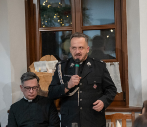 Uroczyste posiedzenie Zarządu Oddziału Miejsko-Gminnego ZOSP RP w Grybowie