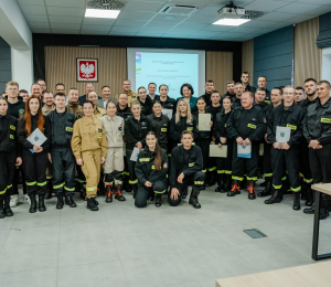 Druhowie z naszych jednostek OSP z certyfikatami KPP!