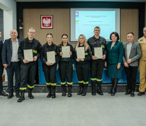 Druhowie z naszych jednostek OSP z certyfikatami KPP!