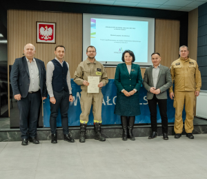 Druhowie z naszych jednostek OSP z certyfikatami KPP!