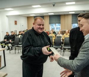 Druhowie z naszych jednostek OSP z certyfikatami KPP!