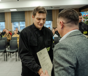 Druhowie z naszych jednostek OSP z certyfikatami KPP!