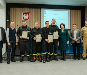 Druhowie z naszych jednostek OSP z certyfikatami KPP!