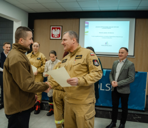 Druhowie z naszych jednostek OSP z certyfikatami KPP!