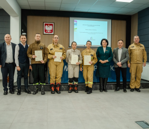 Druhowie z naszych jednostek OSP z certyfikatami KPP!