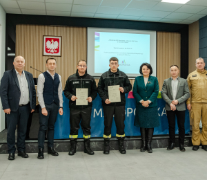 Druhowie z naszych jednostek OSP z certyfikatami KPP!