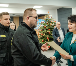 Druhowie z naszych jednostek OSP z certyfikatami KPP!