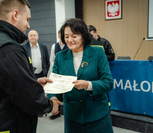 Druhowie z naszych jednostek OSP z certyfikatami KPP!