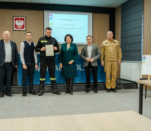 Druhowie z naszych jednostek OSP z certyfikatami KPP!