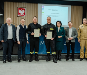 Druhowie z naszych jednostek OSP z certyfikatami KPP!