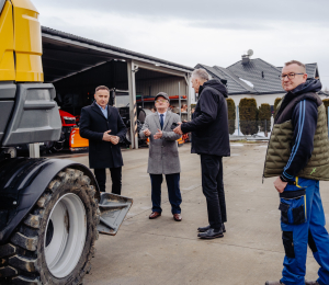 Przekazanie sprzętu w ramach Programu Ochrony Ludności i Obrony Cywilnej