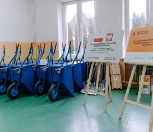 Przekazanie sprzętu w ramach Programu Ochrony Ludności i Obrony Cywilnej