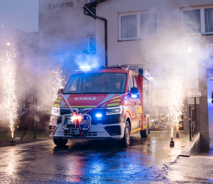 Nowy samochód ratowniczo-gaśniczy dla OSP Krużlowa Wyżna