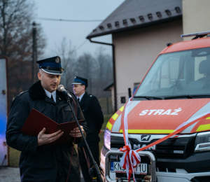 Nowy samochód ratowniczo-gaśniczy dla OSP Krużlowa Wyżna