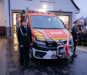Nowy samochód ratowniczo-gaśniczy dla OSP Krużlowa Wyżna