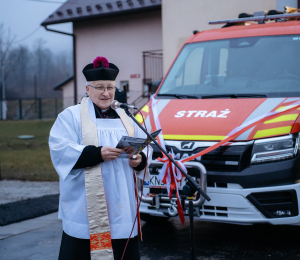 Nowy samochód ratowniczo-gaśniczy dla OSP Krużlowa Wyżna