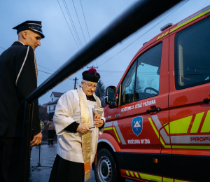 Nowy samochód ratowniczo-gaśniczy dla OSP Krużlowa Wyżna