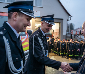 Nowy samochód ratowniczo-gaśniczy dla OSP Krużlowa Wyżna