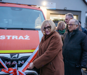 Nowy samochód ratowniczo-gaśniczy dla OSP Krużlowa Wyżna
