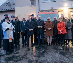 Nowy samochód ratowniczo-gaśniczy dla OSP Krużlowa Wyżna