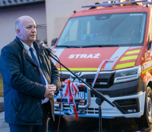 Nowy samochód ratowniczo-gaśniczy dla OSP Krużlowa Wyżna