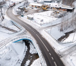 Nowy most w Krużlowej Wyżnej oficjalnie otwarty