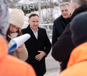 Nowy most w Krużlowej Wyżnej oficjalnie otwarty