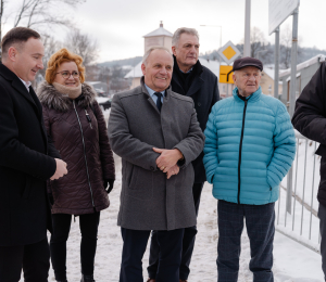 Nowy most w Krużlowej Wyżnej oficjalnie otwarty