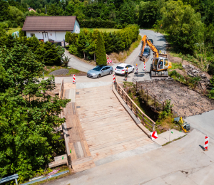Nowy most w Krużlowej Wyżnej oficjalnie otwarty