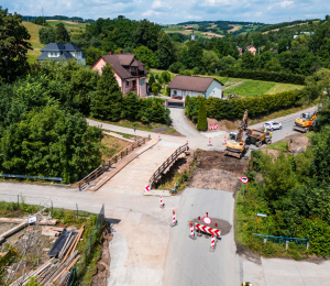 Nowy most w Krużlowej Wyżnej oficjalnie otwarty