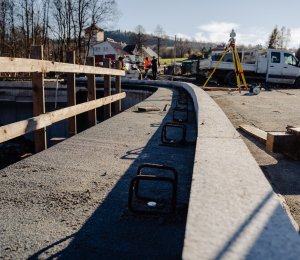 Nowy most w Krużlowej Wyżnej oficjalnie otwarty